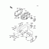 Схема вузла: Фара для Kawasaki ZR400 Xanthus