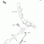 Схема узла: Stand(s) для Kawasaki VN2000 VN2000 Classic