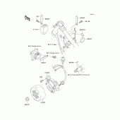Схема вузла: Генератор для Kawasaki KX65