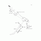 Схема вузла: Stand(s) для Kawasaki VN900 Vulcan 900 Custom