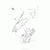 Схема вузла: Аксесуари для Kawasaki KLX140 KLX140L