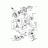 Схема узла: Starter Motor для Kawasaki ZR800 Z800