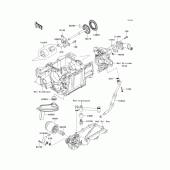 Схема узла: Масляный насос & Масляный фильтр для Kawasaki ZG1400 Concours 14 ABS