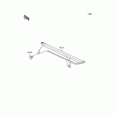 Схема узла: Chain cover для Kawasaki ZX750 Ninja ZX-7RR