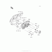 Схема узла: Headlight(S) для Kawasaki KL650 KLR650