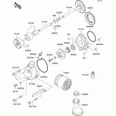 Схема узла: Масляный насос для Kawasaki ZX900 Ninja ZX-9R