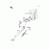 Схема узла: Stand(s) для Kawasaki ZX1000 Z1000SX ABS
