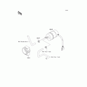 Схема вузла: Fuel pump для Kawasaki ZG1200 Voyager XII