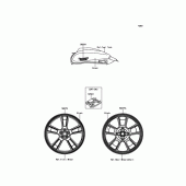 Схема вузла: Decals(Green) для Kawasaki EN650 Vulcan S