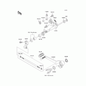 Схема узла: Переключатель передач для Kawasaki ZR750 Z750S