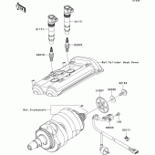 Схема вузла: Ignition system для Kawasaki EX650 Ninja 650 ABS
