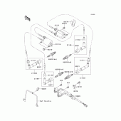 Схема вузла: Ignition system для Kawasaki VN1500 Vulcan 1500 Nomad Fi