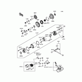 Схема вузла: Starter Motor для Kawasaki ZX1000 Ninja ZX-10R