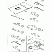 Схема вузла: Owner`s tools для Kawasaki VN1500 VN-15