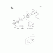 Схема вузла: Fuel pump для Kawasaki ZX600 Ninja ZX-6R