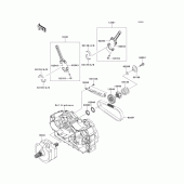 Схема вузла: Колінчастий вал для Kawasaki VN1700 Vulcan 1700 Voyager ABS