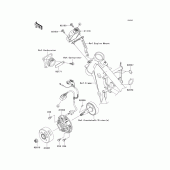 Схема вузла: Генератор для Kawasaki KX65