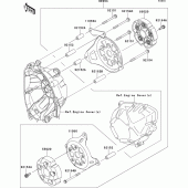 Схема узла: Аксессуары(engine guard) для Kawasaki ZR800 Z800 ABS