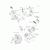 Схема вузла: Fuel injection для Kawasaki VN1700 Vulcan 1700 Nomad