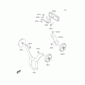 Схема узла: Reflectors (Cn) для Kawasaki KLX400 KLX400R
