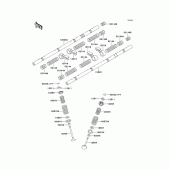 Схема узла: Клапан для Kawasaki ZX1100 GPZ1100