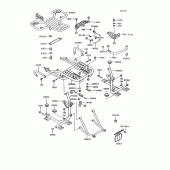 Схема вузла: Accessory(trunk bracket) для Kawasaki ZG1200 Voyager XII