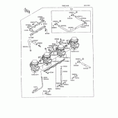 Схема узла: Карбюратор(1/2) для Kawasaki ZX600 GPX600R