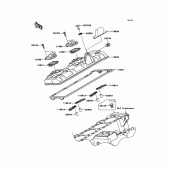 Схема узла: Клапанная крышка для Kawasaki ZX1000 Ninja ZX-10R