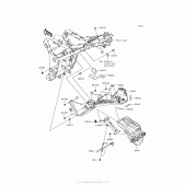 Схема вузла: Rear Fender(S) для Kawasaki EX300 Ninja 300