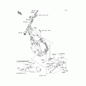 Схема узла: Рама для Kawasaki KLX450 KLX450R