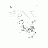 Схема вузла: Fuel pump для Kawasaki VN1600 VN1600 Classic