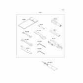 Схема вузла: Інструмент для Kawasaki EX250 Ninja 250