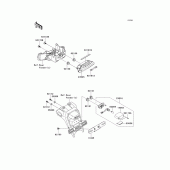 Схема узла: Taillight(s) для Kawasaki ZX1000 Ninja ZX-10R ABS