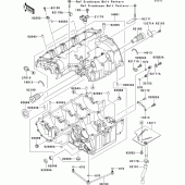 Схема вузла: Картер двигуна для Kawasaki ZR750 Z750 ABS