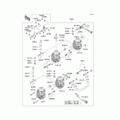 Схема вузла: Карбюратор для Kawasaki ZX900 Ninja ZX-9R