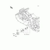 Схема узла: Водяной насос для Kawasaki VN1700 Vulcan 1700 Voyager