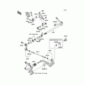 Схема узла: Переключатель передач для Kawasaki ZX1000 Ninja ZX-10R