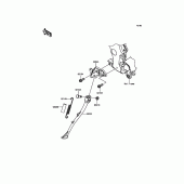 Схема вузла: Stand(s) для Kawasaki ZX1400 Ninja ZX-14R ABS