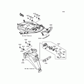 Схема вузла: Taillight(s) для Kawasaki ZX1400 Ninja ZX-14R ABS