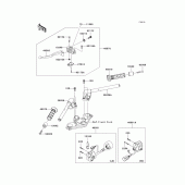Схема узла: Руль (j8f) для Kawasaki EX250 Ninja 250