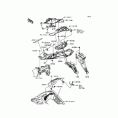Схема вузла: Заднє крило для Kawasaki ZX636 Ninja ZX-6R 30th Anniversary Edition