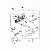 Схема вузла: Throttle для Kawasaki ZG1400 1400GTR ABS
