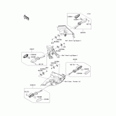 Схема вузла: Поворотники для Kawasaki KLZ1000 Versys 1000