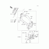 Схема узла: Рама для Kawasaki ZX750 Ninja ZX-7R