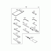 Схема вузла: Інструмент для Kawasaki ZR800 Z800
