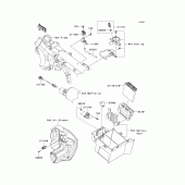 Схема узла: Fuel injection для Kawasaki VN1700 VN1700 Voyager ABS