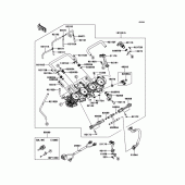 Схема узла: Throttle для Kawasaki ZX1000 Ninja ZX-10R