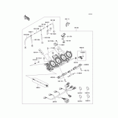 Схема вузла: Throttle для Kawasaki ZX1000 Ninja ZX-10R