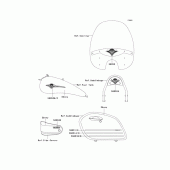 Схема вузла: Decals(ebony) для Kawasaki VN1600 Vulcan 1600 Nomad