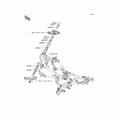 Схема вузла: Рама для Kawasaki EX650 Ninja 650